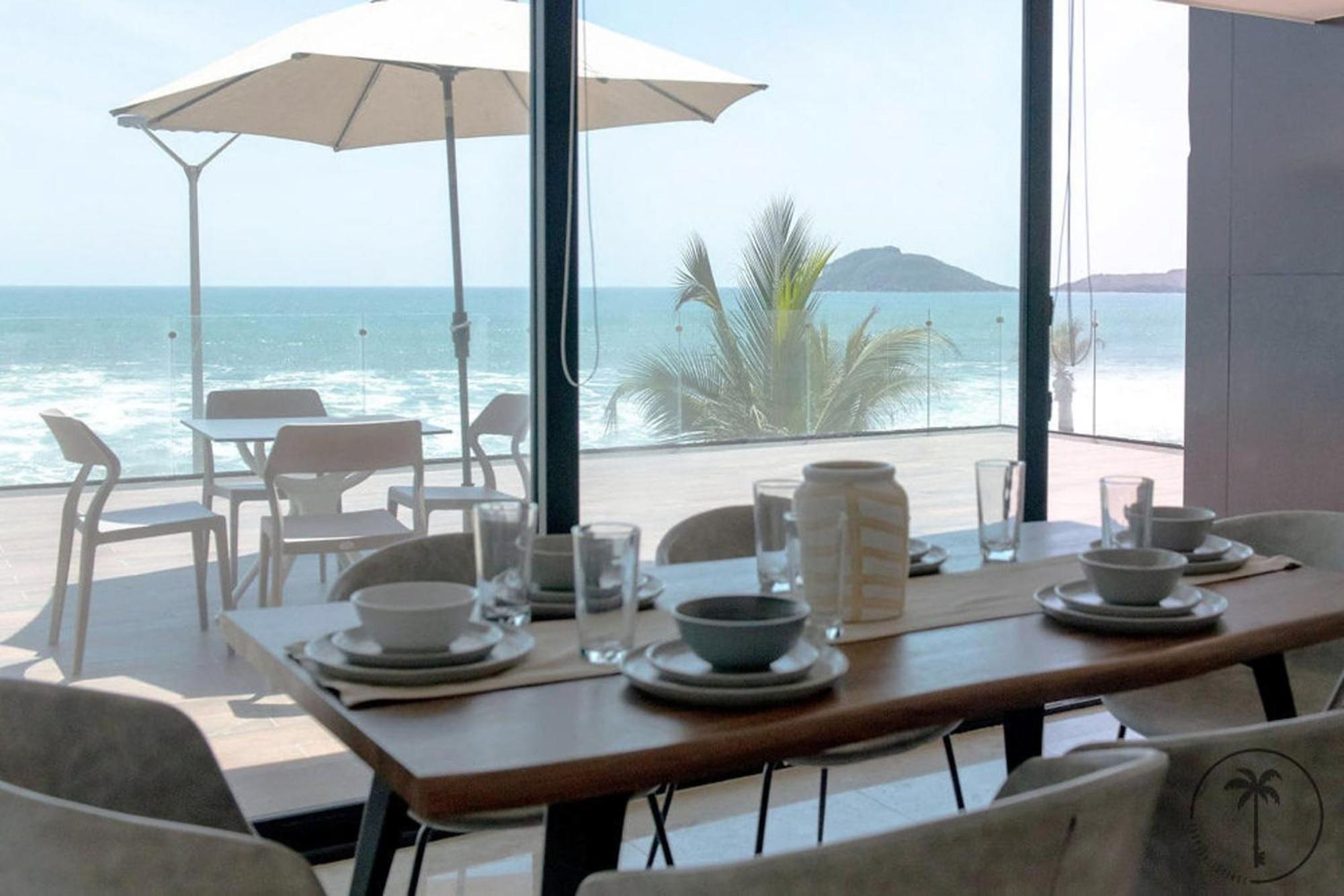 Terraza Con Vista Al Mar Y A Atardeceres Daire Mazatlan Dış mekan fotoğraf